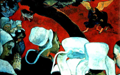 Gauguin’s Vision after the Sermon (1888)