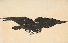 Manet’s Flying Raven (1875)
