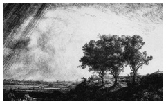 Rembrandt’s The Three Trees (1643)