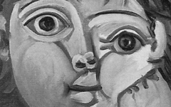 Picasso’s Claude Writing (1951)