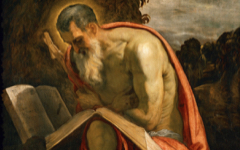 Tintoretto’s St. Jerome in the Wilderness (1570’s)