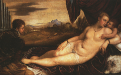 Titian’s Venus (c.1548-9) and Manet’s Olympia (1863)