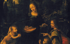Leonardo’s Virgin of the Rocks (1483-6)