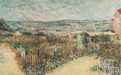 Van Gogh’s Vegetable Gardens at Montmartre (1887)