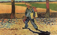 Van Gogh’s On the Road to Tarascon (1888)