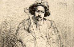 Whistler’s J. Becquet, Sculptor (1859)