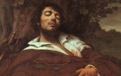 Courbet’s The Wounded Man (1844-54)