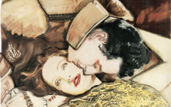 Larry Rivers’ A Vanished World: Gilbert and Garbo 1 (1994)