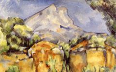 Cézanne, Chardin, Mountain and Breast