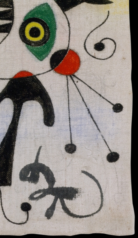 Miró‘s Woman and Bird in front of the Moon (1944) - Image Gallery
