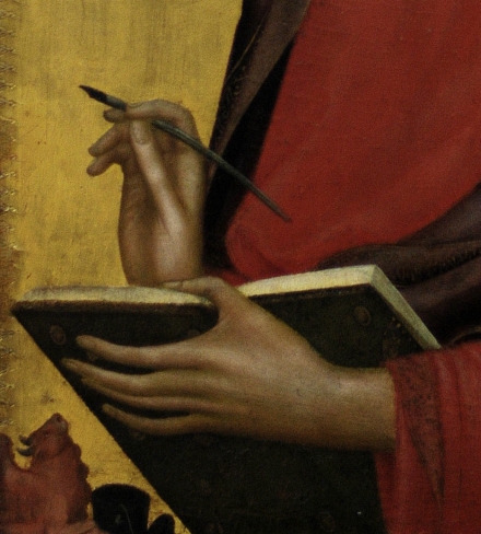 Simone Martini’s St. Luke (c.1330’s) and other saints - Image Gallery