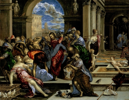 El Greco’s Purification of the Temple (c.1570-1610) - Image Gallery
