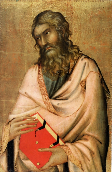 Simone Martini’s St. Luke (c.1330’s) and other saints - Image Gallery