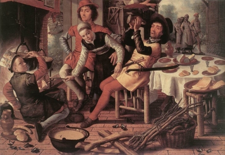 Aertsen’s Peasants by the Hearth (1556) - Image Gallery
