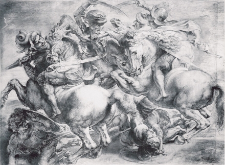 Rubens’ Battle of the Standard (c.1600) after Leonardo - Image Gallery