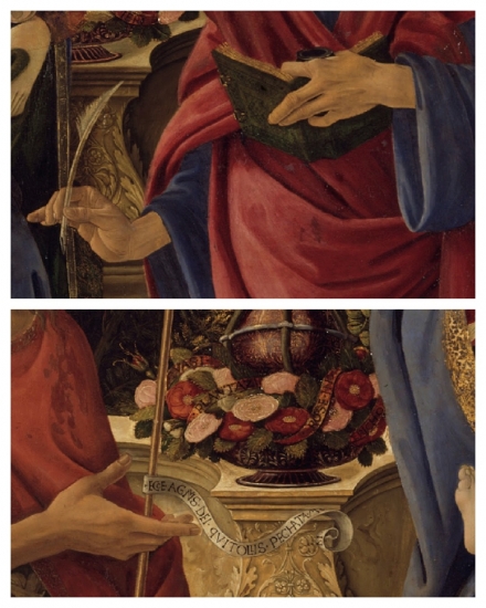 Botticelli’s Virgin and Child with Saints…(1484-5) - Image Gallery
