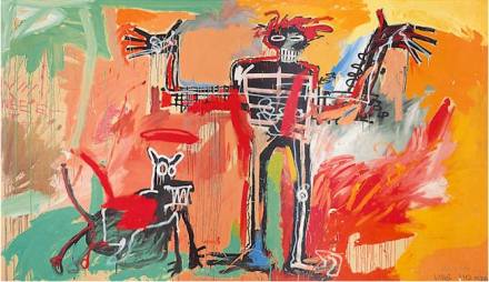 Basquiat’s Boy and Dog in a Johnnypump (1982) - Image Gallery