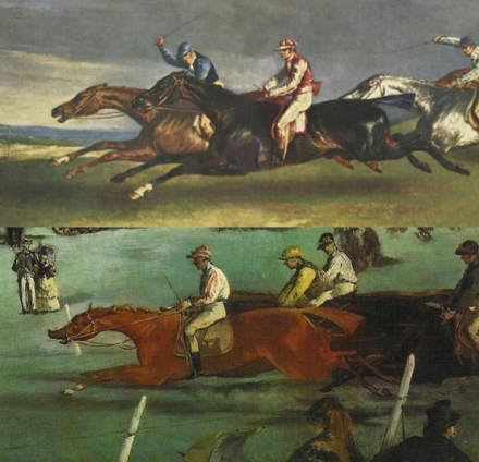 Manet’s The Races in the Bois de Boulogne (1872) - Image Gallery