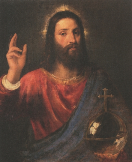 Titian’s Christ Blessing (c.1560) - Image Gallery