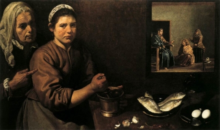Velazquez’s Old Woman Frying Eggs (1618) - Image Gallery