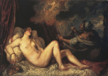 Titian’s Danae (all versions) - Image Gallery