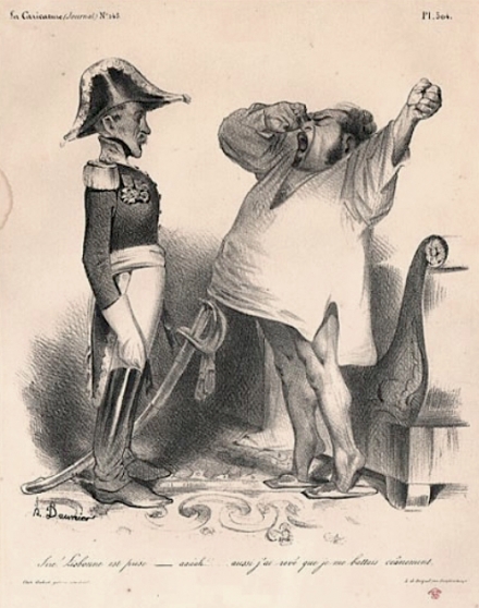 Daumier’s Sire, Lisbon is Taken… (1833) - Image Gallery