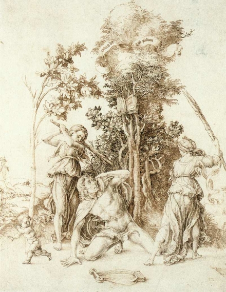Dürer’s Death of Orpheus (1494) and Descent into Limbo (1510) - Image Gallery