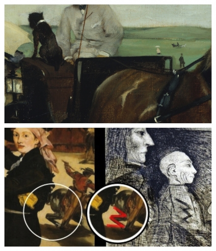 Degas’ At the Races in the Countryside (1869) - Image Gallery