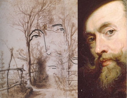 Rubens’ Forest Path (n.d.), a drawing - Image Gallery