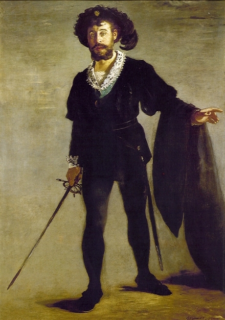 Manet’s Faure as Hamlet (1877) - Image Gallery