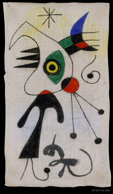 Miró‘s Woman and Bird in front of the Moon (1944) - Image Gallery