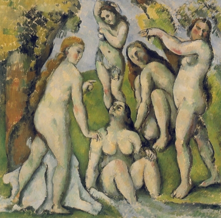 Cézanne’s Five Bathers (1885-7) - Image Gallery