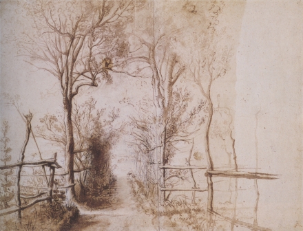 Rubens’ Forest Path (n.d.), a drawing - Image Gallery