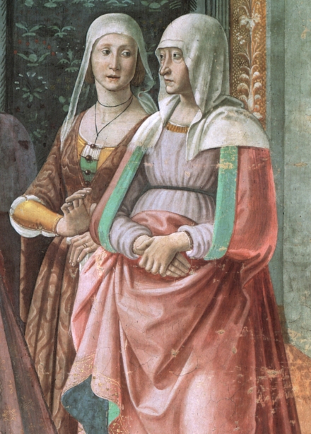 Ghirlandaio’s Birth of St John the Baptist (1486-90) - Image Gallery