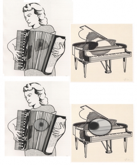 Lichtenstein’s Girl with an Accordion (1961) - Image Gallery