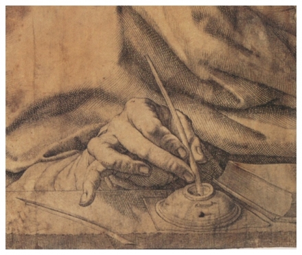 Goltzius’ Portrait of Jan Govertsz van der Aar as St. Luke (1614) - Image Gallery