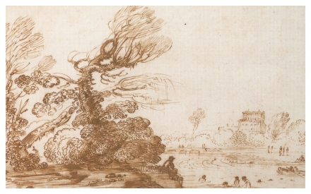 Guercino’s View of a Lake…(c.1610-66) - Image Gallery