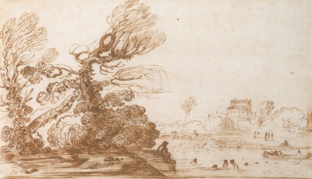 Guercino’s View of a Lake…(c.1610-66) - Image Gallery