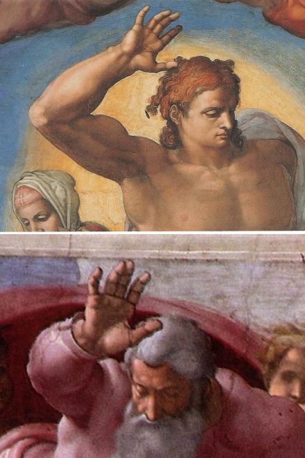 Michelangelo’s Christ in the Last Judgment (1534-41) - Image Gallery