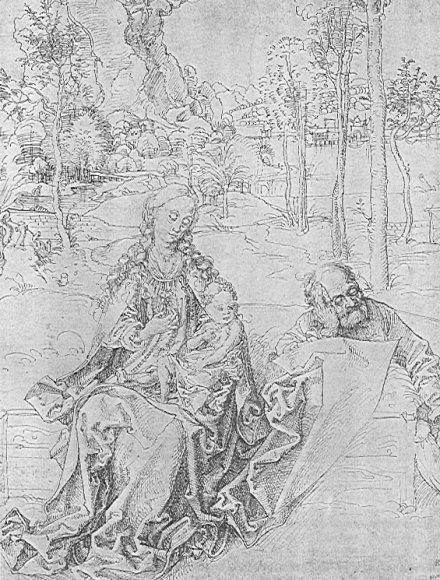 Rembrandt’s Holy Family with a Cat (1654) - Image Gallery