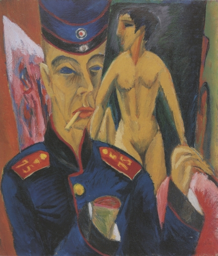Kirchner’s Self-Portrait as Soldier (1915) - Image Gallery