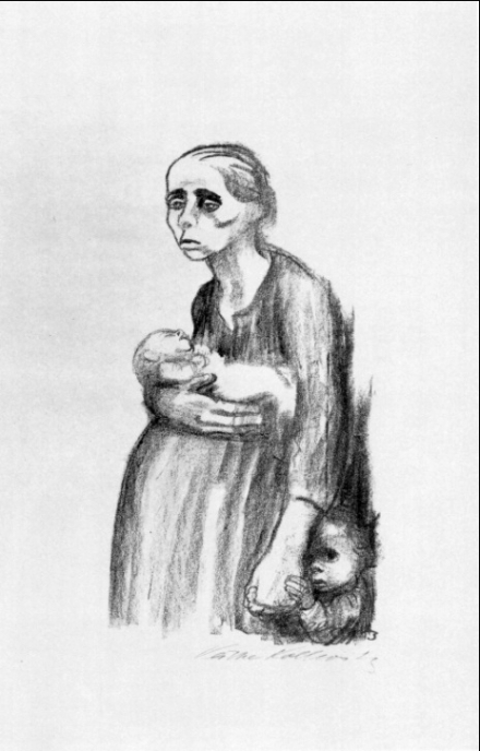 Kollwitz’s “Down with Abortion Clause” Poster (1924) - Image Gallery