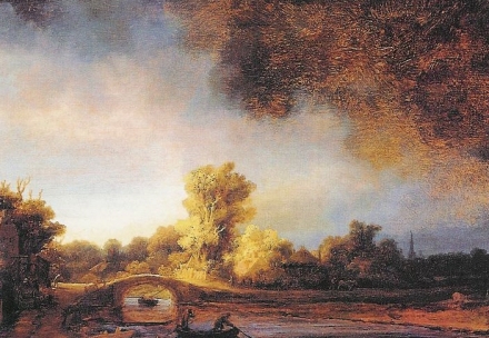 Rembrandt’s Landscape with a Stone Bridge (1638) - Image Gallery