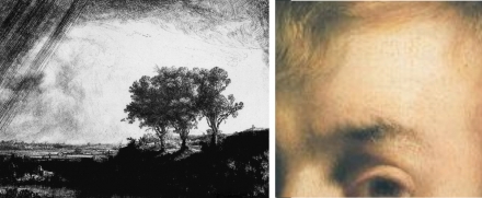 Rembrandt’s The Three Trees (1643) - Image Gallery