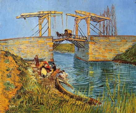 Van Gogh’s Langlois Bridge (1888) - Image Gallery