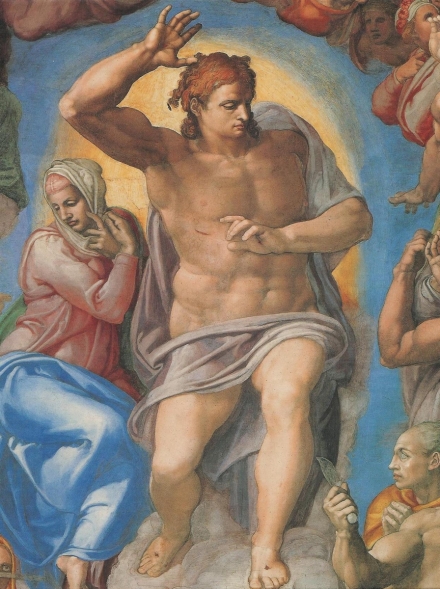 Michelangelo’s Christ in the Last Judgment (1534-41) - Image Gallery
