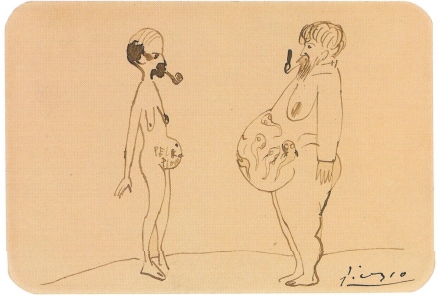 Picasso’s Pregnant Smokers (1903) - Image Gallery