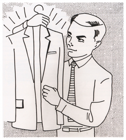Lichtenstein’s Man with Coat (1961) - Image Gallery