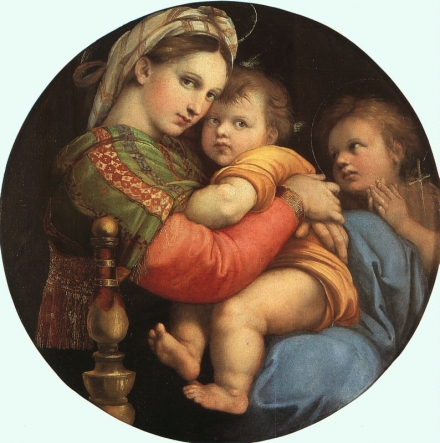 Raphael’s Madonna della Sedia (1513-14) - Image Gallery