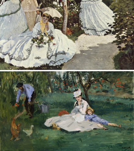 Manet’s Monet Family in the Garden (1874) - Image Gallery